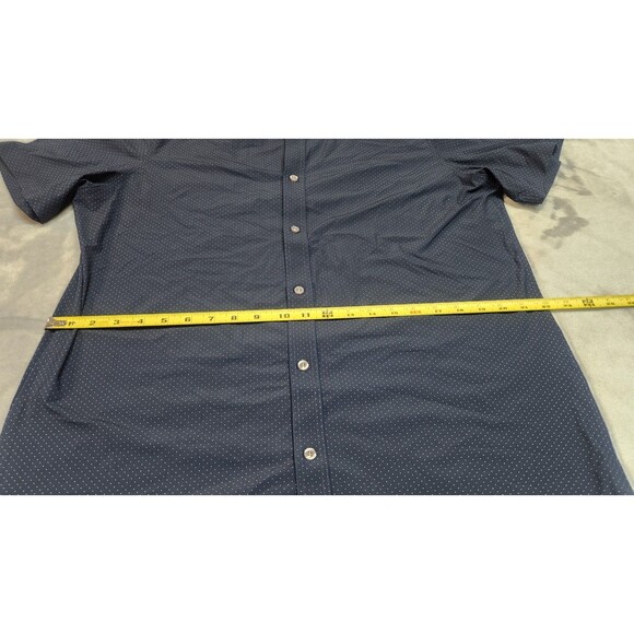 NWT Flag & Anthem Men's Large Navy SS Commuter Shirt - Picture 9 of 9